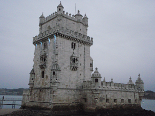 The Tower of Belém.
